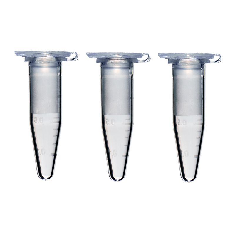 Пробірка тип Еппендорф, 0,5 мл, з поділками, поліпропілен (уп. 1000 шт.)